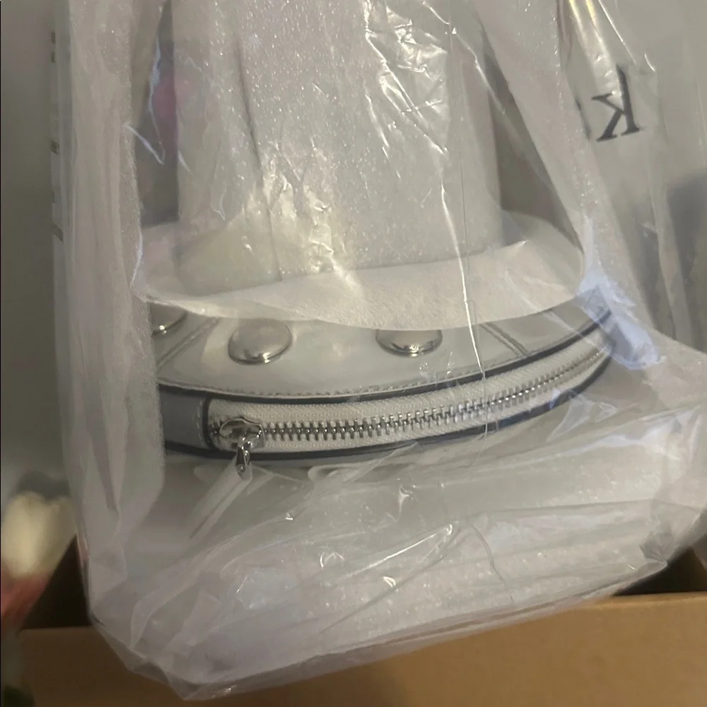 Nwt Kate spade space spaced out ufo embellished leather 3D top handle bag - Picture 8 of 9